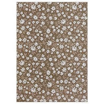 Garvee Machine Washable Modern Floral Printed Area Rug for Home Decor