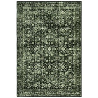Garvee Vintage Floral Area Rug Machine Washable Non Slip Stain Resistant Carpet for Living Room