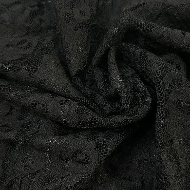 Women's Elegant Floral Lace Dress V Neck Short Sleeve Cocktail Party Dress
