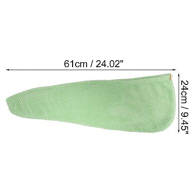 1 Pc Women Soft Breathable Hair Drying Towel for Bathroom Vacation Travel