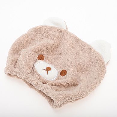 Water-absorbent Cartoon Bears Hair Towel 1 Pc