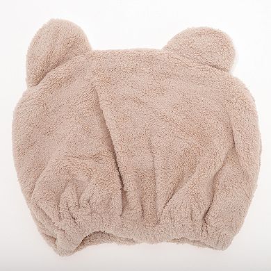 Water-absorbent Cartoon Bears Hair Towel 1 Pc