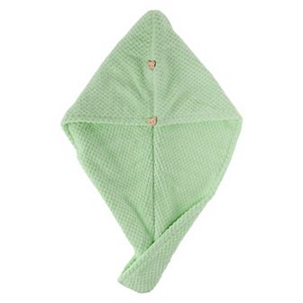 1 pc Women Soft Double Layer Hair Drying Towel for Bathroom Vacation