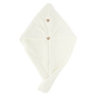 1 pc Women Soft Double Layer Hair Drying Towel for Bathroom Vacation