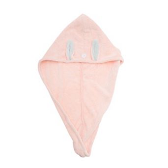 Water-absorbent Cartoon Rabbit Ears Hair Towel 1 pc