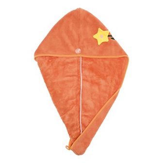 1 pc Women Soft Flowers Hair Towel for Bathroom Vacation Business Travel