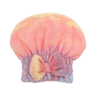 Water-absorbent Bow Gradient Hair Towel 1 pc