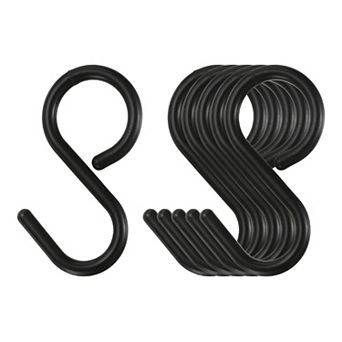 S Hooks 3.5" Hanging S Shaped Hooks Large Closet Rod Hooks for Hanging Cups Jewelry Clothes Tools