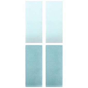 4 Pack Cotton Hand Towel Set, Solid Waffle Hand Towels, Soft Towels for Bathroom 13"x30"