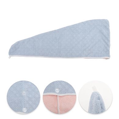 Water-absorbent Two Colors Hair Towel 1 Pc