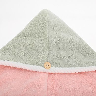 Water-absorbent Double Layer Hair Towel 1 Pc