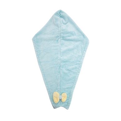 Water-absorbent Double Bow Hair Towel 1 Pc