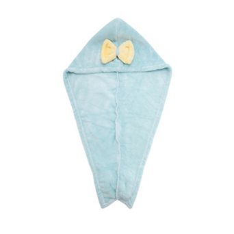 Water-absorbent Double Bow Hair Towel 1 pc
