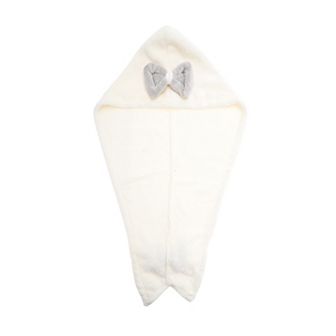 Water-absorbent Double Bow Hair Towel 1 pc