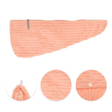 Water-absorbent Stripes Hair Towel 1 Pc