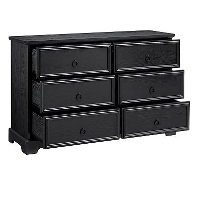 31.5 in. H Accent Cabinet with 6 Drawers