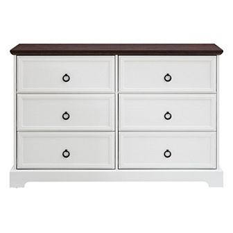 31.5 in H Accent Cabinet with 6 Drawers