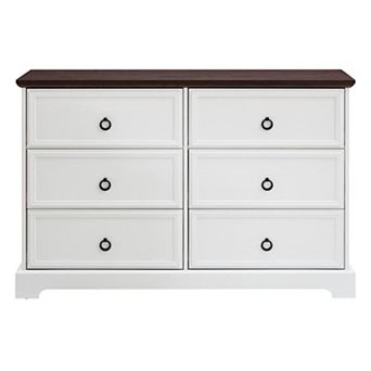 31.5 in H Accent Cabinet with 6 Drawers