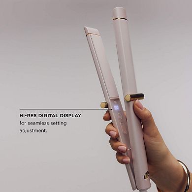 Curling Straightener, 2-in-1 Styling Iron With Auto World Voltage