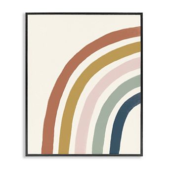 Stupell Home Decor Geometric Lines Framed Wall Art