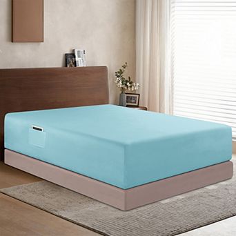 Elegant Comfort Extra Deep Pocket 18"-24" Single Fitted Sheet for High Mattress