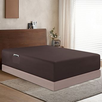 Elegant Comfort Extra Deep Pocket 18"-24" Single Fitted Sheet for High Mattress