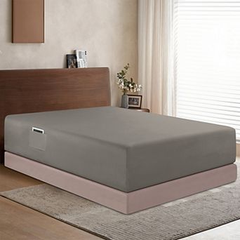 Elegant Comfort Extra Deep Pocket 18"-24" Single Fitted Sheet for High Mattress