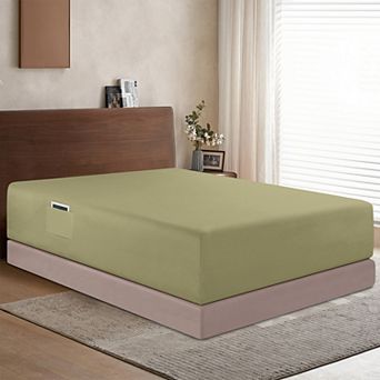 Elegant Comfort Extra Deep Pocket 18"-24" Single Fitted Sheet for High Mattress