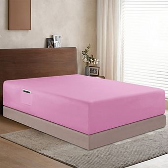 Elegant Comfort Extra Deep Pocket 18"-24" Single Fitted Sheet for High Mattress