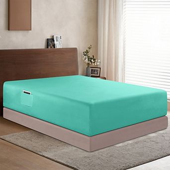 Elegant Comfort Extra Deep Pocket 18"-24" Single Fitted Sheet for High Mattress