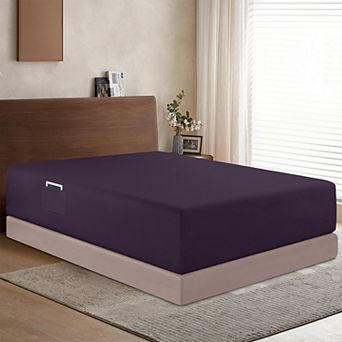 Elegant Comfort Extra Deep Pocket 18"-24" Single Fitted Sheet for High Mattress