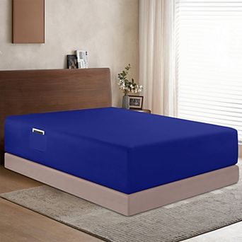 Elegant Comfort Extra Deep Pocket 18"-24" Single Fitted Sheet for High Mattress