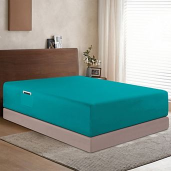 Elegant Comfort Extra Deep Pocket 18"-24" Single Fitted Sheet for High Mattress