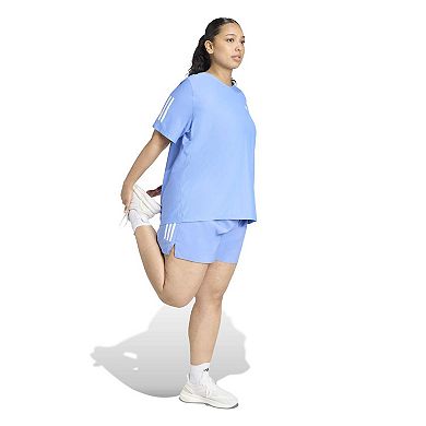 Juniors' Plus Size adidas Own The Run T-Shirt Plus Size