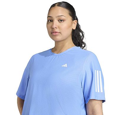 Juniors' Plus Size adidas Own The Run T-Shirt Plus Size