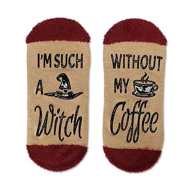 Women's Coffee Witch Low Cut Socks