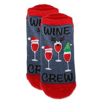 Women's Tis The Season To Wine Low Cut Socks