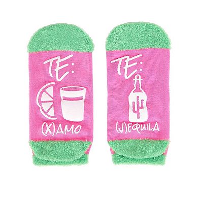 Te Amo Tequila Low-cut Non-skid Socks