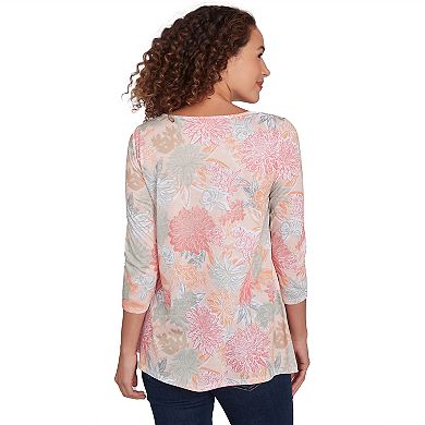 Hearts of Palm Women's Spring Forward Tunic Top
