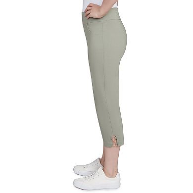 Hearts of Palm Women's Spring Forward Solid Capri