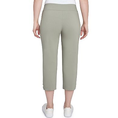 Hearts of Palm Women's Spring Forward Solid Capri