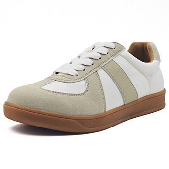 MILOCACA Women's Lace Up Retro Style Sneakers