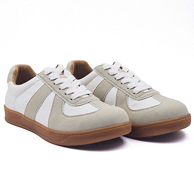 MILOCACA Women's Lace Up Retro Style Sneakers