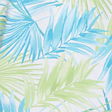 Hearts of Palm Women's It's A Spring Thing Short Sleeve Leaf Print Top