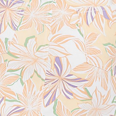 Hearts of Palm Women's Peachy Keen Floral Print Skort