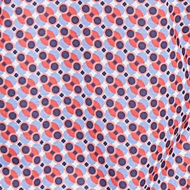 Hearts of Palm Women's Anchors Away Short Sleeve Print Top