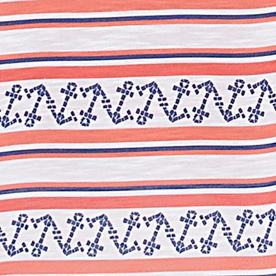 Hearts of Palm Women's Anchors Away Drawstring Top