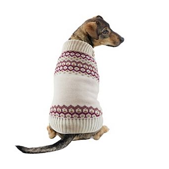 Friends Forever Fair Isle Pet Sweater