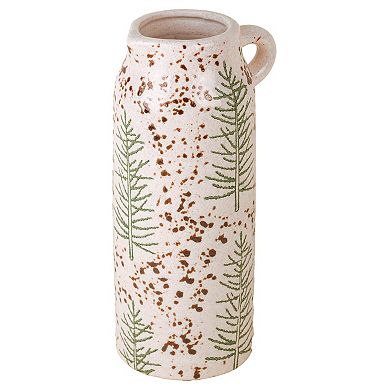 Tree Vase Tall Textured Design Table Decor