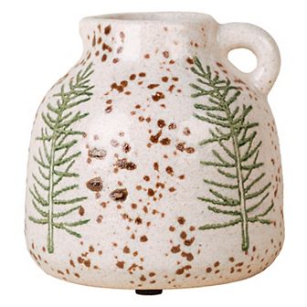 Tree Vase Small Textured Ceramic Table Decor